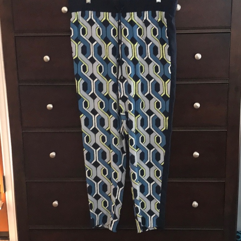 Trina Turk 100% Silk Pants Sz M